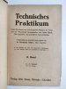 TECHNISCHES PRAKTIKUM 1923